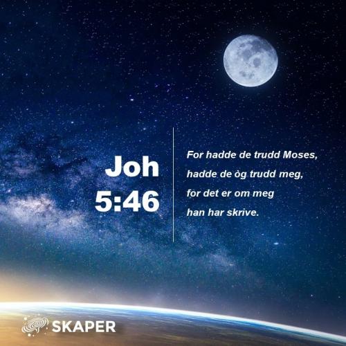 Joh 5:46